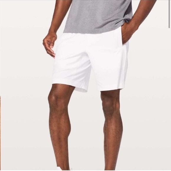 Lululemon Pace Breaker Lined Short 9" White Men XL Athletic - Picture 9 of 12